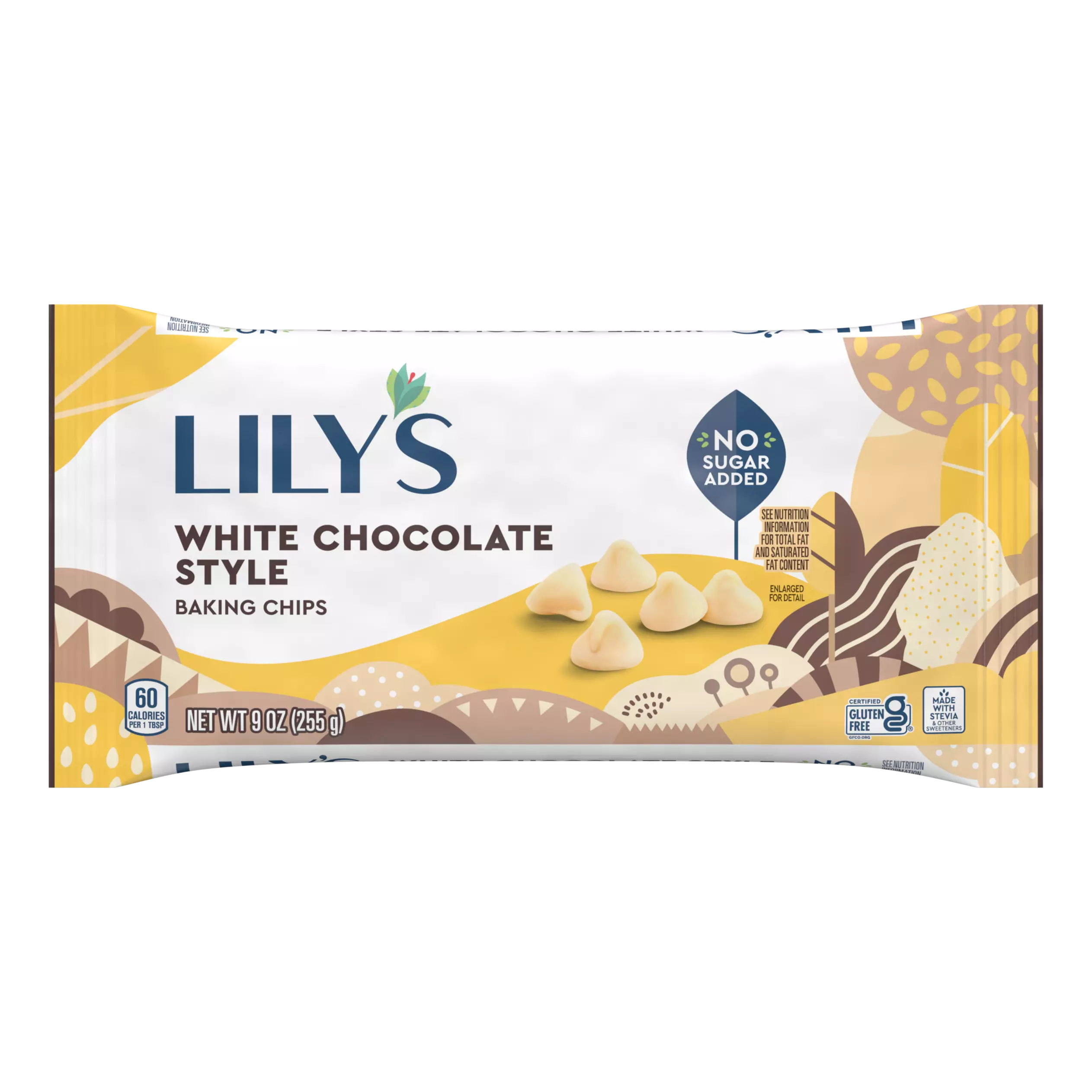LILY'S White Chocolate Style Baking Chips - 9 Oz Bag